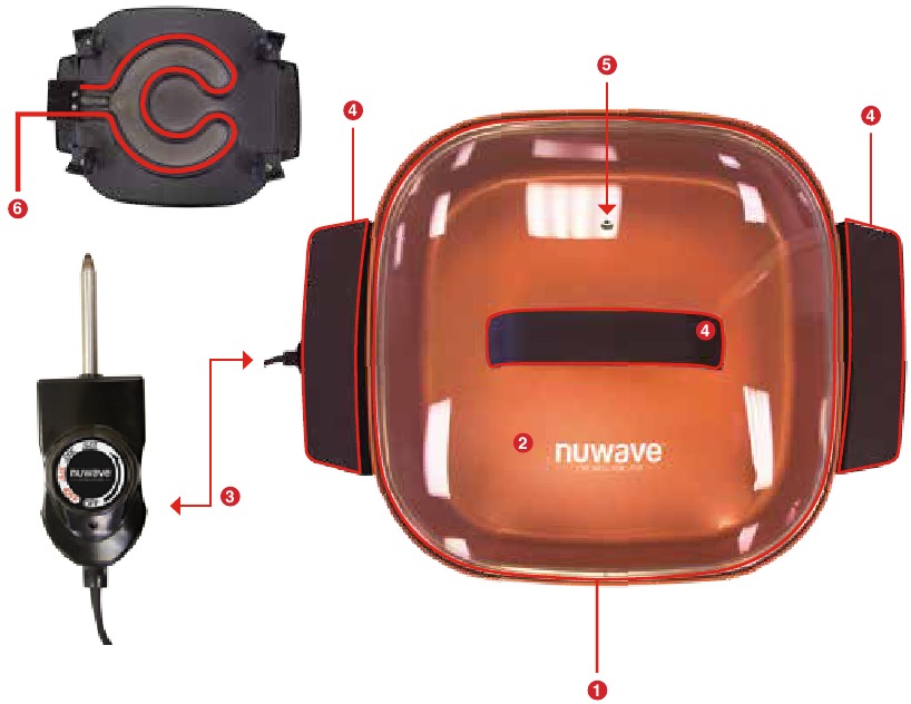 NuWave - 31820 - Onderdelen en Beschrijving Onderdelen en Beschrijving