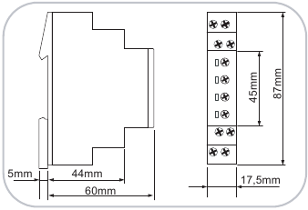Eaton - TRL04 - Afmetingen Afmetingen