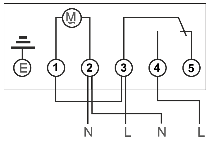 Optimum - OP-SBSW - Bedradingsschema - netschakeling Bedradingsschema - netschakeling