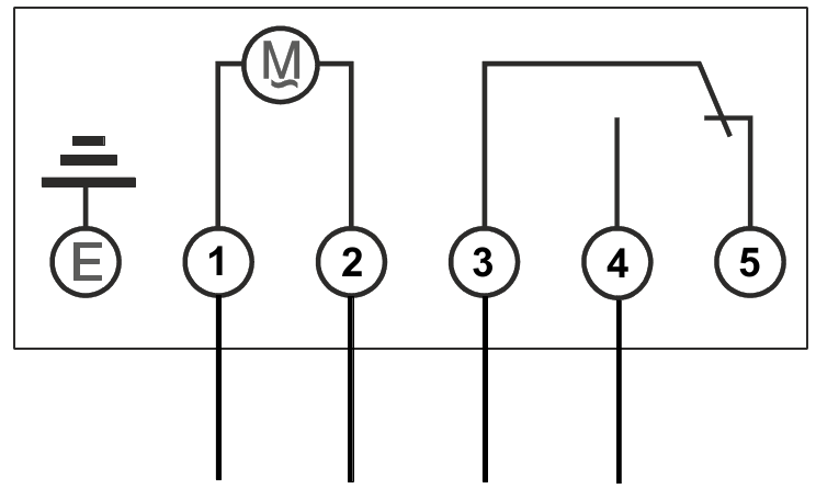 Optimum - OP-SBSW - Bedradingsschema - potentiaalvrij schakelen Bedradingsschema - potentiaalvrij schakelen