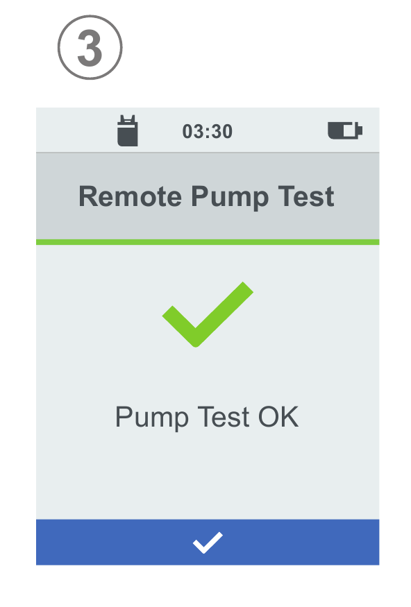 Dräger - X-act 7000 Koppelaar - De pomptest uitvoeren - Stap 2 De pomptest uitvoeren - Stap 2