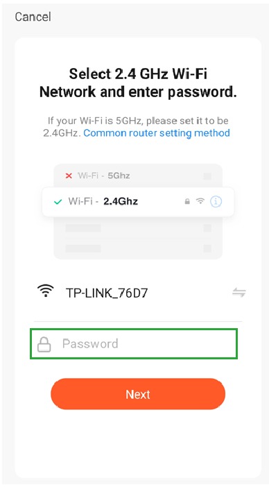 TUYA - Wifi Batterij Camera - Apparaat toevoegen - Stap 3 Apparaat toevoegen - Stap 3