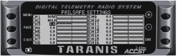 FrSky - RX8R PRO - Failsafe instellen op de taranis zender Failsafe instellen op de taranis zender
