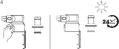Tineco - S10 Series - Stofbak en gaasfilter - Stap 2 Stofbak en gaasfilter - Stap 2