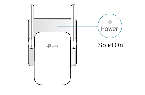 TP-Link - TL-WA855RE - Extender inschakelen Extender inschakelen