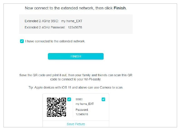 TP-Link - TL-WA855RE - Via een webbrowser - Stap 8 Via een webbrowser - Stap 8