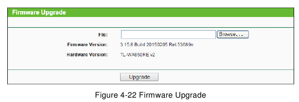 TP-Link - TL-WA850RE - Firmware-upgrade Firmware-upgrade