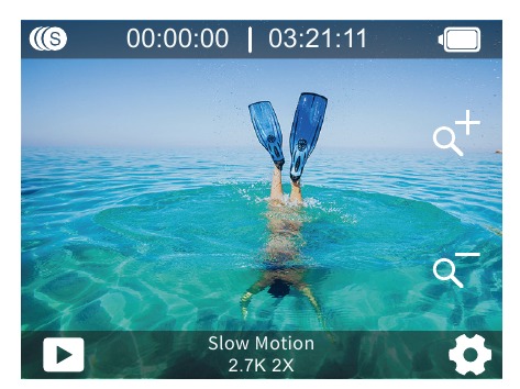 AKASO - V50 X - Slow Motion-modus Slow Motion-modus