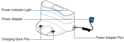 ECOVACS - DEEBOT 500 - Productdiagram - Oplaadstation Productdiagram - Oplaadstation