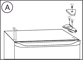 Frigidaire - EFR376 - DEUR OMDRAAIEN - Stap 1 DEUR OMDRAAIEN - Stap 1