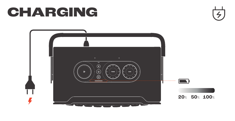 JBL - Authentics 300 - CHARGING OPLADEN