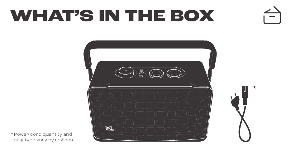 JBL - Authentics 300 - WHAT'S IN THE BOX WAT ZIT ER IN DE DOOS