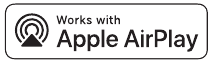 Works with Apple AirPlay-logo
