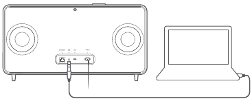 JBL - Authentics 200 - Verbinden met een extern audioapparaat Verbinden met een extern audioapparaat