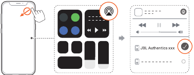 JBL - Authentics 200 - Afspelen via AirPlay Afspelen via AirPlay