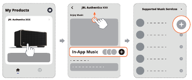 JBL - Authentics 200 - Afspelen via de JBL One-app Afspelen via de JBL One-app