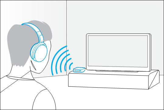 Sennheiser - BT T100 - De Bluetooth® Audio Transmitter instellen De Bluetooth® Audio Transmitter instellen