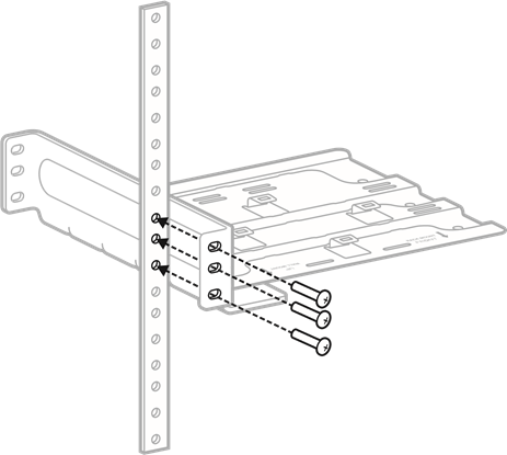 Bose - Music Amplifier - AAN HET RACK BEVESTIGEN - Stap 1 AAN HET RACK BEVESTIGEN - Stap 1