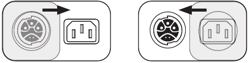 Bose - Sub1 - De stroomingangsklep gebruiken De stroomingangsklep gebruiken
