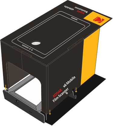 KODAK - 6x6 Mobiele Filmscanner - MONTAGE-INSTRUCTIES - Stap 3 MONTAGE-INSTRUCTIES - Stap 3