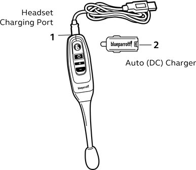 BlueParrott - C400-XT - DE HEADSET OPLADEN DE HEADSET OPLADEN