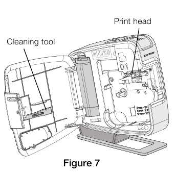 Dymo - LabelManager PnP - De labelmaker schoonmaken De labelmaker schoonmaken