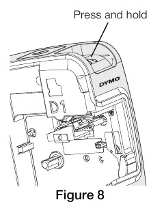 Dymo - LabelManager PnP - Het snijmes schoonmaken Het snijmes schoonmaken