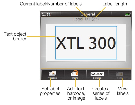Dymo - XTL 300 - Labelbewerker Labelbewerker