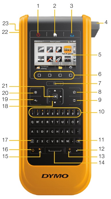 Dymo - XTL 300 - Overzicht Overzicht