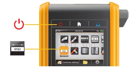 Dymo - XTL 300 - Uw eerste label afdrukken - Stap 1 Uw eerste label afdrukken - Stap 1