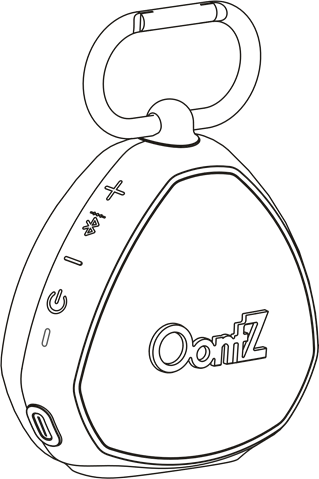 OontZ - Clip - In- en uitschakelen In- en uitschakelen