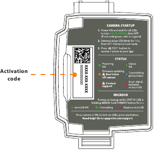 SPYPOINT - FLEX G-36 - DE ACTIVERINGSCODE VINDEN DE ACTIVERINGSCODE VINDEN
