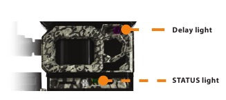SPYPOINT - LINK-MICRO-LTE - STATUSLAMPJE EN VERTRAGINGSLAMPJE STATUSLAMPJE EN VERTRAGINGSLAMPJE