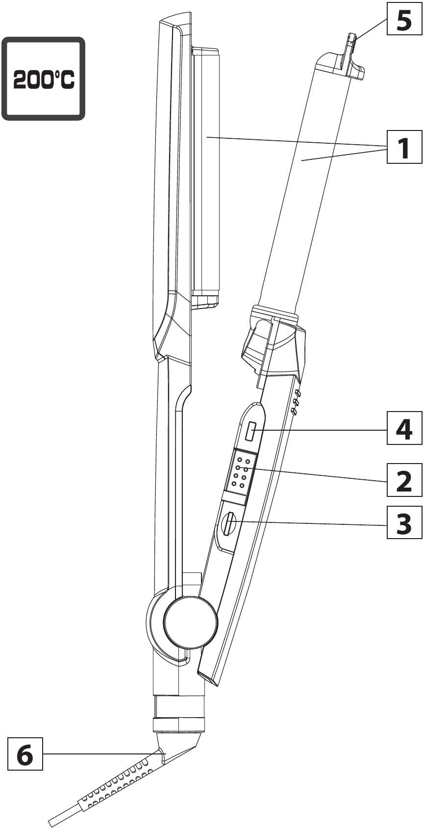 BaByliss - easy waves C260E - Overzicht van functies Overzicht van functies