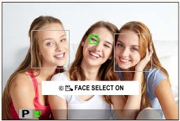 Gezicht selecteren