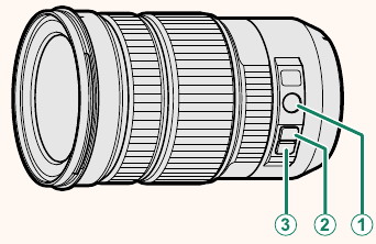 FujiFilm - X-T3 - Lensfunctie Knoppen Lensfunctie Knoppen