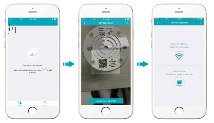 Vimtag - P1 Series - Camera toevoegen aan APP Camera toevoegen aan APP