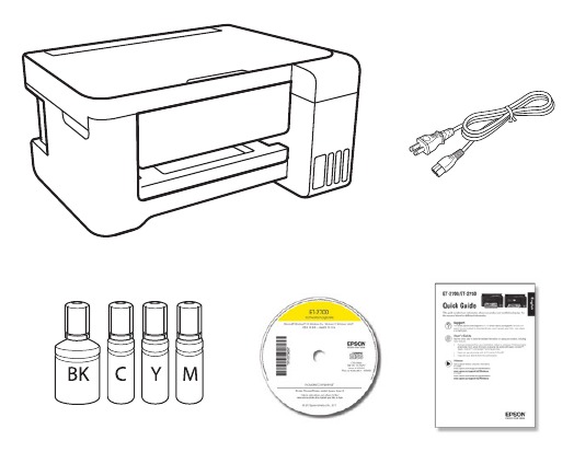 Printer uitpakken