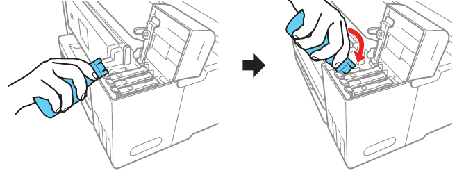 Epson - ET-2700 - Inkttanks vullen - Stap 3 Inkttanks vullen - Stap 3