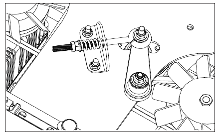 Husqvarna - Z454 - Riem verwijderen - Stap 2 Riem verwijderen - Stap 2