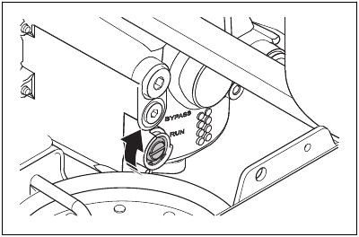 Husqvarna - Z554L - Bediening - Het aandrijfsysteem uitschakelen Bediening - Het aandrijfsysteem uitschakelen