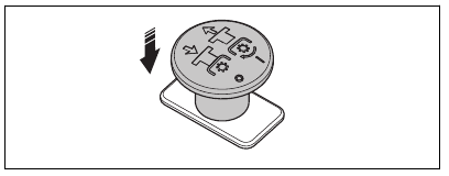 Husqvarna - Z560L - PTO (Power Take-Off) button - Stap 2 PTO (Power Take-Off) button - Stap 2
