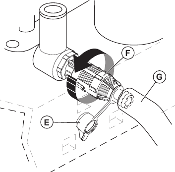 Husqvarna - YTH21546 - De motorolie vervangen - Stap 2 De motorolie vervangen - Stap 2