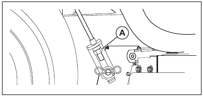 Husqvarna - YTH24K54 - Nauwkeurige afstelling van het maaidek - Stap 2 Nauwkeurige afstelling van het maaidek - Stap 2