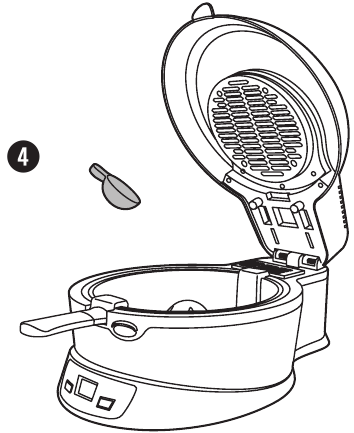 Breville - Halo VDF084 - Friet bakken - Stap 4 - Voeg de olie toe Friet bakken - Stap 4 - Voeg de olie toe