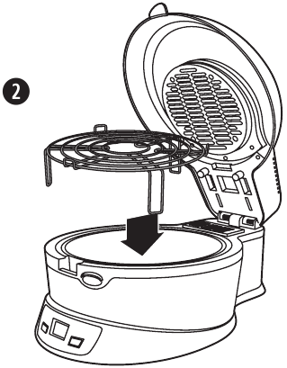 Breville - Halo VDF084 - Andere kookmethode - Stap 2 - Open het deksel Andere kookmethode - Stap 2 - Open het deksel