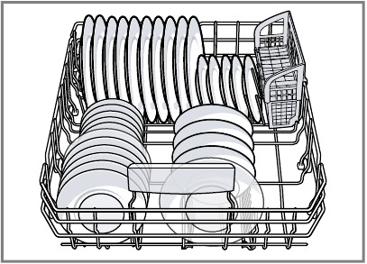 Bosch - SHP65CM6N - Inlaadpatronen voor 10 couverts - Onderste rek Inlaadpatronen voor 10 couverts - Onderste rek