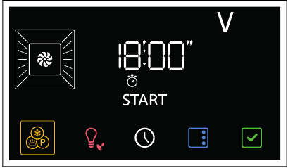 Smeg - SO4902M1N - Vapor Clean-cyclus instellen - Stap 2 Vapor Clean-cyclus instellen - Stap 2