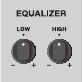 low and high knobs