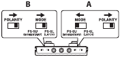 polarity and mode switches